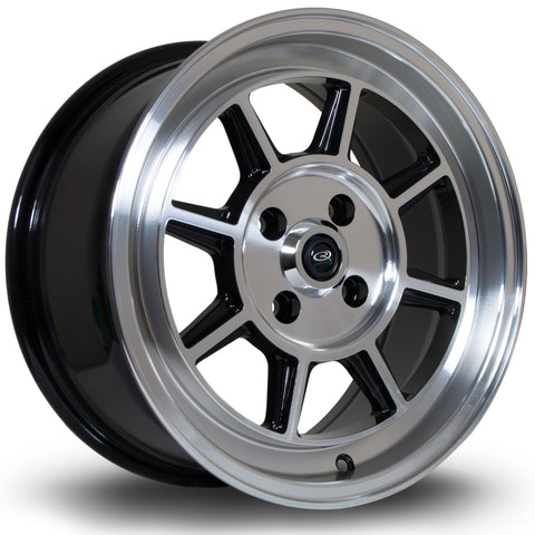 Rota BM8 15x8 4x114 ET0 PFlat Black Alloy wheel