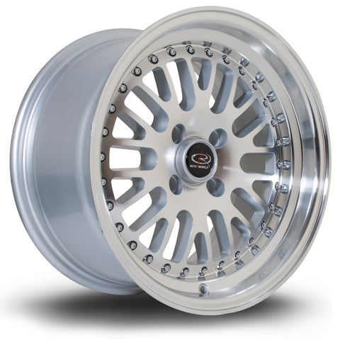 Rota Flush 15x8 4x100 ET20 Gunmetal with Lip Alloy wheel