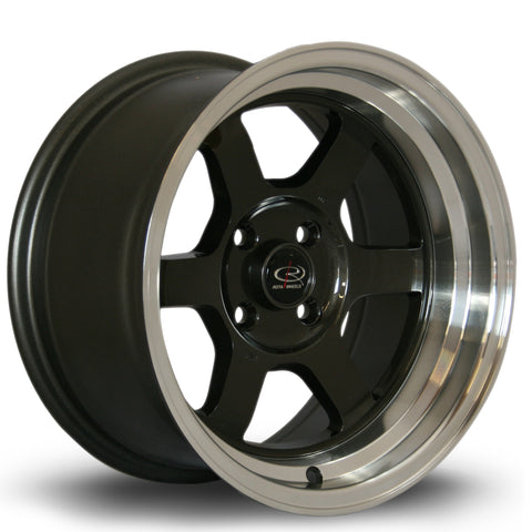 Rota Grid-V 15x8 4x114 ET0 Silver with Lip Alloy wheel