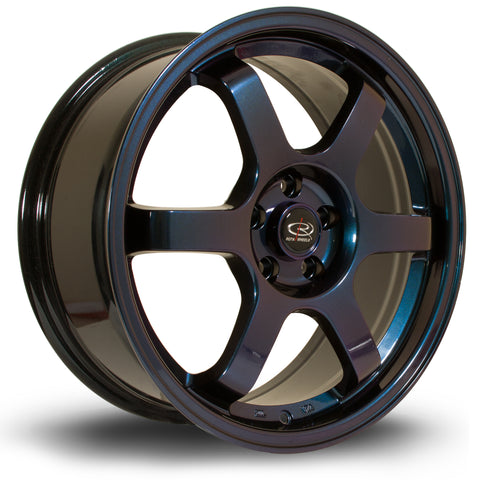 Rota Grid 17x7.5 5x114 ET45 Flat Black Alloy wheel