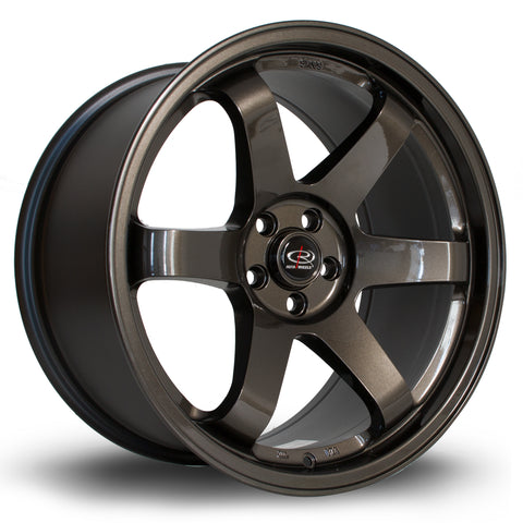 Rota Grid 18x9.5 5x100 ET38 Hyper Black Alloy wheel