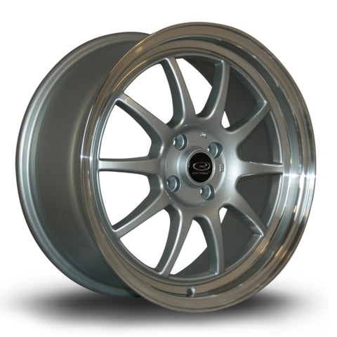 Rota GT3 17x7.5 4x100 ET45 Black with Lip Alloy wheel