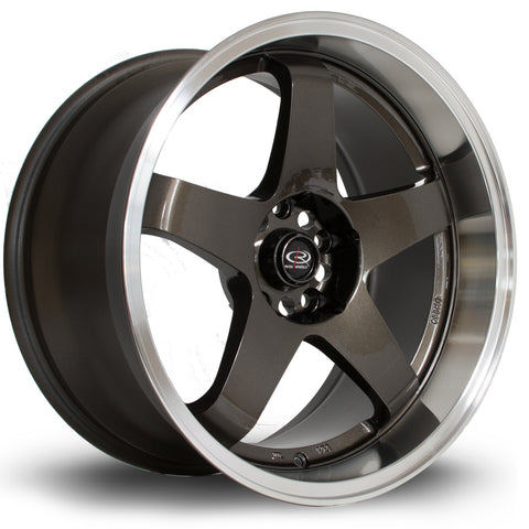 Rota GTR-D 18x10 5x114 ET35 Silver with Lip Alloy wheel