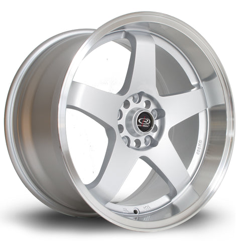 Rota GTR-D 18x10 5x100 ET12 Black with Lip Alloy wheel