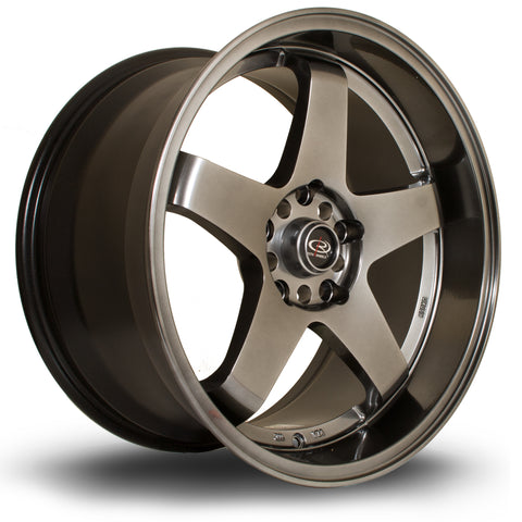 Rota GTR-D 18x9.5 5x100 ET23 Flat Black Alloy wheel