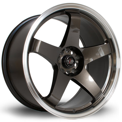 Rota GTR 19x10 5x114 ET20 Silver with Lip Alloy wheel