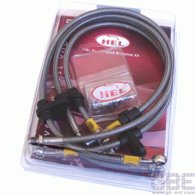 HEL Brake Lines For Ford Escort MK5 / MK6 1.6i Rear Drums (1992-1994) (4 Lines)